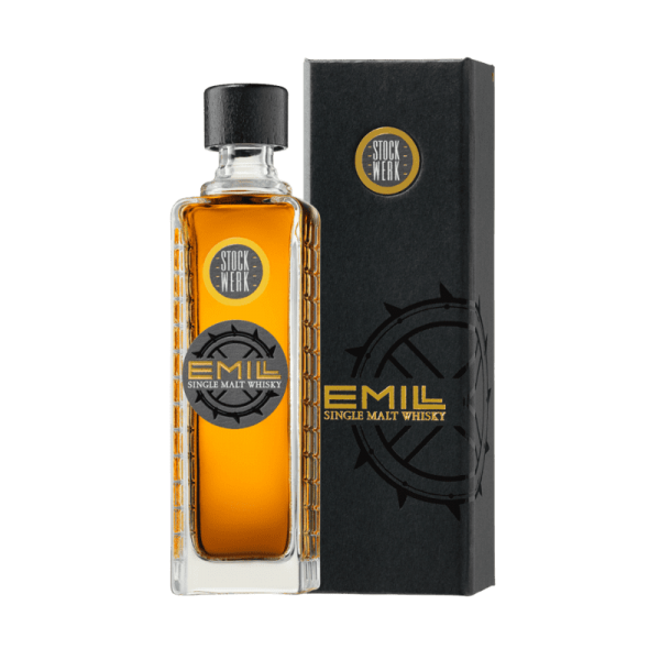 EMILL STOCKWERK Whisky von der Brennerei Scheibel mit Geschenkkarton