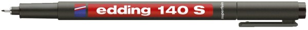 Edding 140 S - OHP-Marker, permanent, 0,3 mm, schwarz