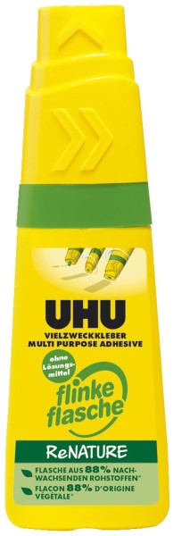 UHU® VIELZWECKKLEBER flinke flasche ReNATURE ohne Lösungsmittel 40 g