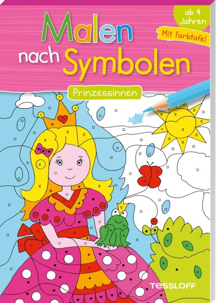 Tessloff Malen nach Symbolen. Prinzessinnen