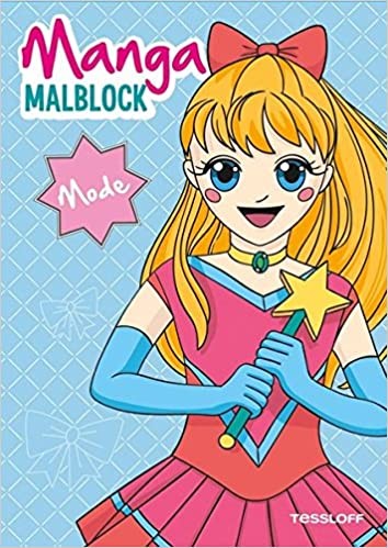 Tessloff Manga Malblock. Mode